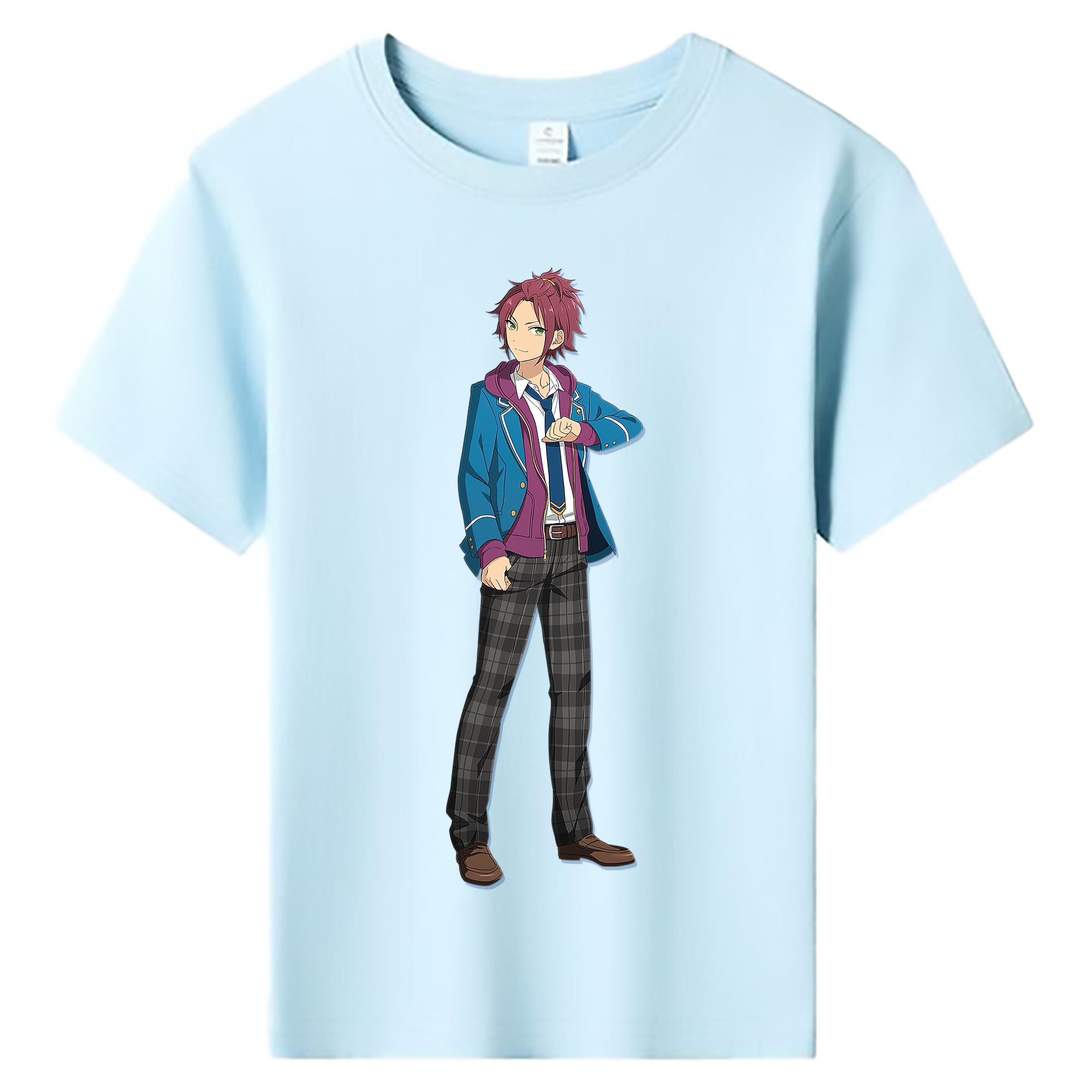 （画像用） あんさんぶるスターズ! Ensemble Stars 綿100％キッズTシャツ（フロントプリント）